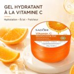 Aloe Vera Vitamin C Gel – Gel hydratant et éclat visage et corps 300 ml – Image 3