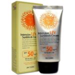 3W CLINIC Intensive UV Sunblock Cream SPF50+ PA+++ – Crème solaire visage 70 ml