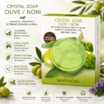 Maithong Crystal Olive Soap - Savon visage hydratant 70 g – Image 6