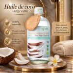Agrilife Extra Virgin Coconut Oil – Huile de coco vierge extra bio 100 % naturelle – Image 4
