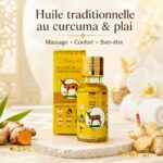Rasyan Herbal Oil – Huile de massage musculaire au gingembre et au curcuma – Image 3
