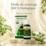 Moringa Organic 100% Oil – Huile de moringa pure pour la peau et les cheveux – Image 2