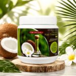 Carebeau Coconut Mask – Masque réparateur à l’huile de coco pour cheveux secs 500 ml – Image 3