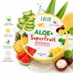 Lalio Aloe Plus Superfruit Brightening Gel - aloe vera visage éclat 80 ml – Image 4