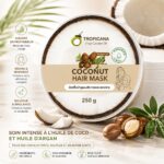 Tropicana Coconut Hair Mask - Masque réparateur cheveux secs et abîmés 250 ml – Image 3