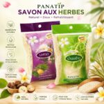 Panatip Herbal Soap - Savon exfoliant corps avec pochette de massage – Image 2