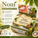 Thai Whitening Toothpaste with Noni Extract – Dentifrice blanchissant au noni – Image 2