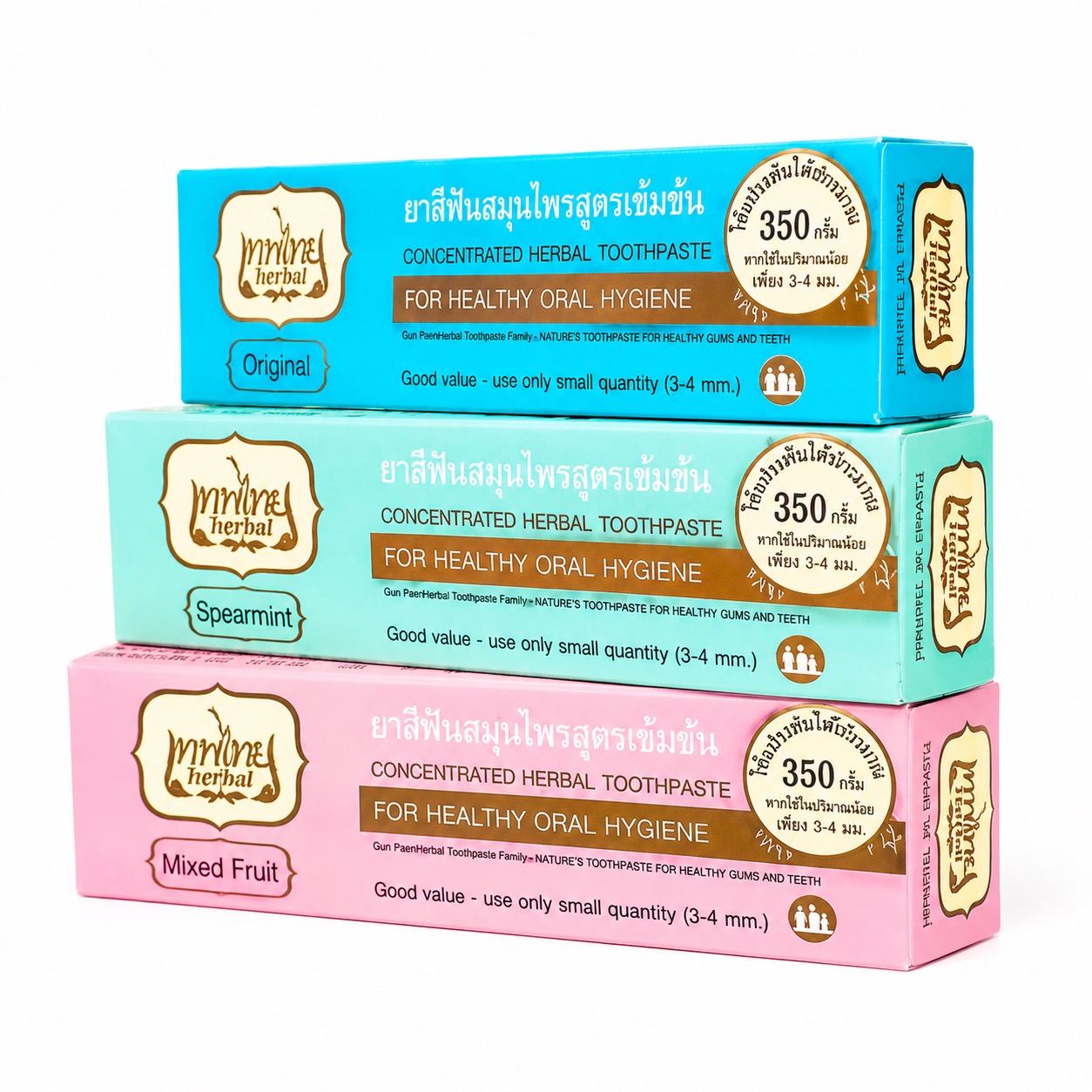 Изображение 183 Tepthai Herbal Toothpaste – Dentifrice Thaïlandais aux Herbes, Anti-Plaque & Haleine Fraîche 70 gr – Image 1