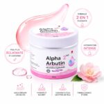 Alpha Arbutin Crème Concentrée 2en1 – Crème Éclaircissante Zones Sombres, Aisselles, Genoux & Coudes – Image 3