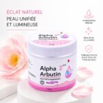 Alpha Arbutin Crème Concentrée 2en1 – Crème Éclaircissante Zones Sombres, Aisselles, Genoux & Coudes – Image 2