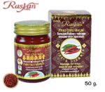 Rasyan Thai Chili Balm Spa - baume massage relaxant muscles