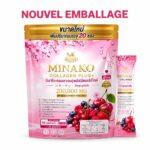 Minako Collagen Tripeptide 200000 mg pour une peau ferme lisse et visiblement plus jeune