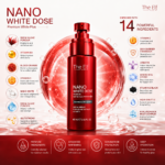 The Elf Nano White Dose Red Extract – Sérum éclaircissant anti-taches au glutathion et niacinamide 60 ml – Image 11