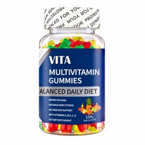 Gummies multivitamines A, B12, C et D – VITA Multivitamin Gummies