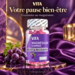 Magnésium pour le repos et la récupération – VITA Magnesium Gummies Rest & Recovery – Image 2