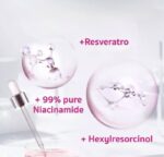 Vaseline Pro Derma Body Lotion Brightening with Niacinamide 250 ml – Image 2