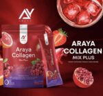Araya Collagen MixPlus Anti-Aging Gluta Whitening 30 Sachets – Collagène et Glutathion, Peau Éclatante et Anti-Âge – Image 7