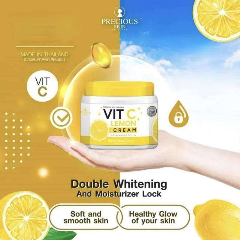 Precious Skin Vit C Lemon Cream 200 gr – Image 4