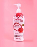 A BONNE' Miracle SPA Milk UV White Lotion Plus Tomato Extract 500 ml – Image 3