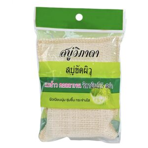 Vipada Spa Rice Milk Collagen Scrub Soap 90 gr