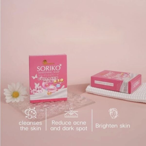 Soriko Whitening Soap 80 gr – Image 4