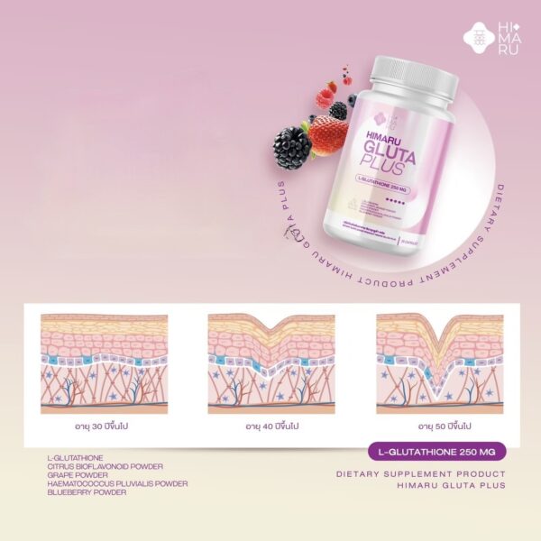 Himaru Gluta Plus 20 caps – Image 2