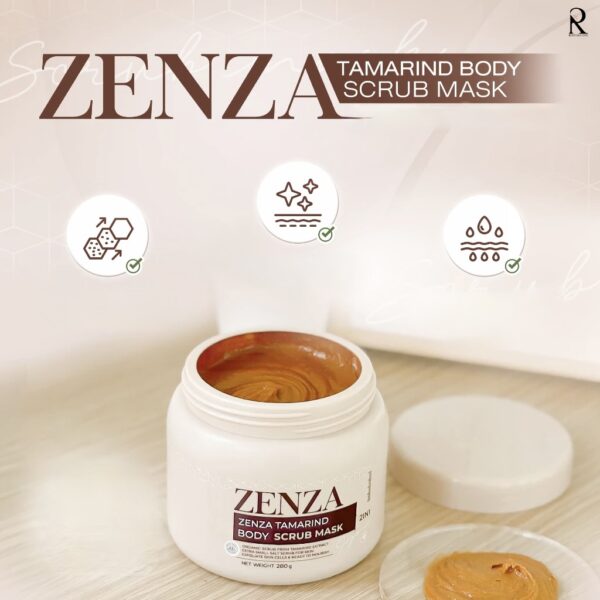 Zenza Body Scrub Mask 280 gr – Image 3