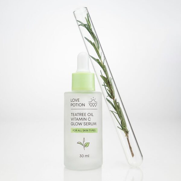 Love Potion Tea Tree Oil Vitamin C Glow Serum 30 ml – Image 4