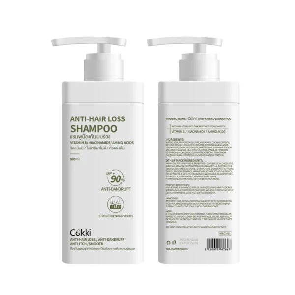 Cokki Anti-hair Loss Shampoo 900 ml – Image 1