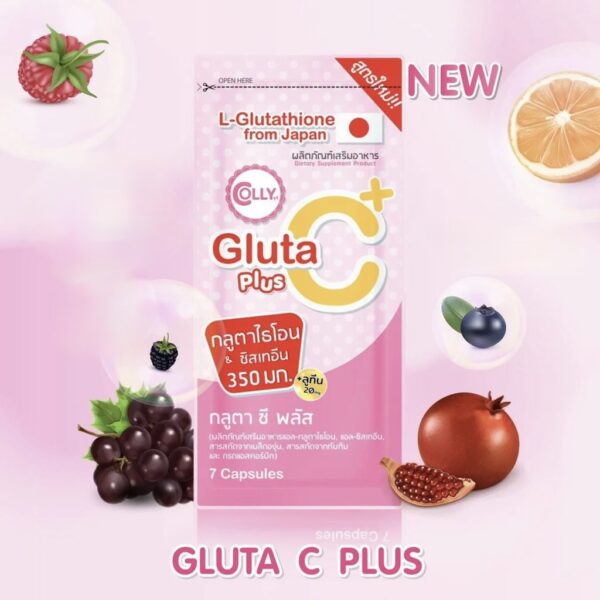 Colly Gluta C Plus+ 28 caps – Image 6