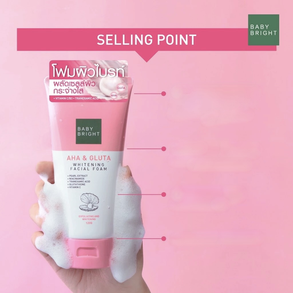 sg-11134201-22110-25p6uitpuhjv89 A.H.A. & Gluta Whitening Facial Foam 120 gr – Image 2