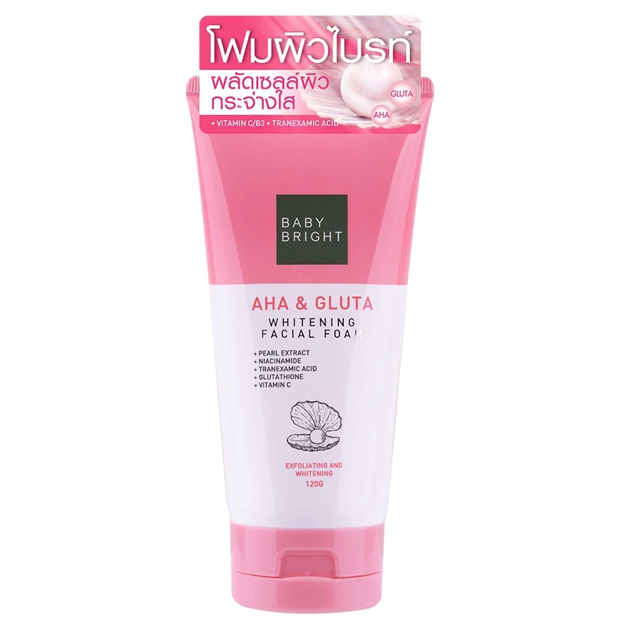 sg-11134201-22110-ipspp0wpuhjvcc A.H.A. & Gluta Whitening Facial Foam 120 gr – Image 1