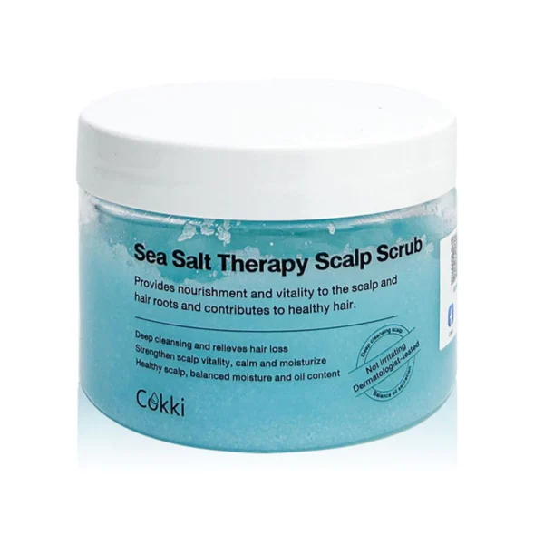 Cokki Sea Salt Hair Scrub 300 ml – Image 1