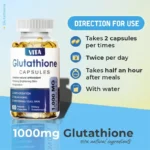 VITA Glutathione Capsule 1000 mg 60 caps – Image 8