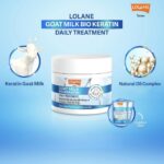 Lolane Goat Milk Bio Keratin Daily Treatment Hair Mask 250 ml – Image 2