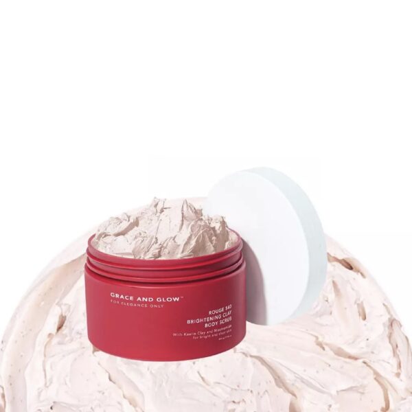 Grace and Glow Rouge 540 Brightening Clay Body Scrub 220 gr – Image 2