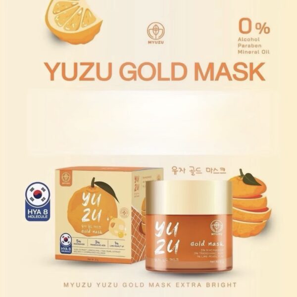 Yuzu Gold Mask 6 ml – Image 3