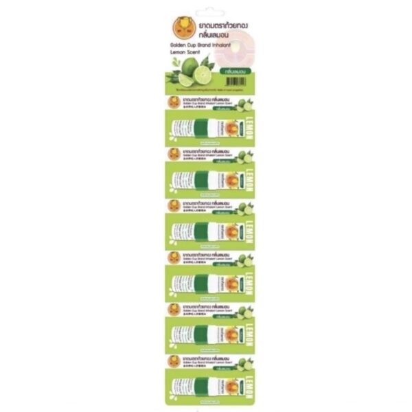 Golden Cup Brand Lemon Inhaler 6 pcs – Image 1