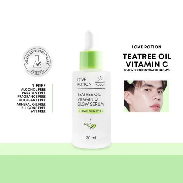 Love Potion Tea Tree Oil Vitamin C Glow Serum 30 ml – Image 7