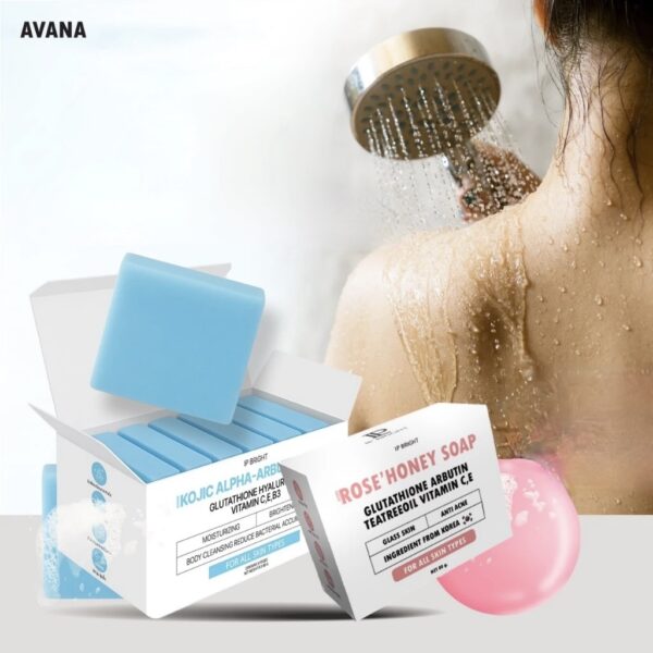 Avana Kojic Alpha-Arbutin Soap 6 pcs – Image 2