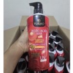 Yuriko Kojic-Acid AHA Tomato&Vitamin C Body Lotion 500 ml – Image 2