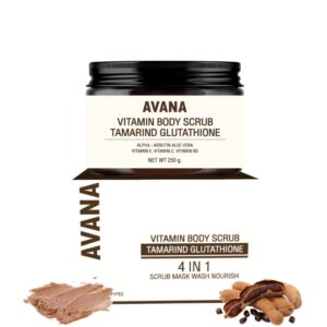 AVANA Vitamin Body Scrub Tamarind Glutathione 250 gr