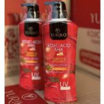 Yuriko Kojic-Acid AHA Tomato&Vitamin C Body Lotion 500 ml