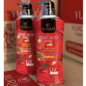 Yuriko Kojic-Acid AHA Tomato&Vitamin C Body Lotion 500 ml