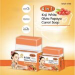 Venut White Kojic White Soap Papaya Carrot 100 gr – Image 3