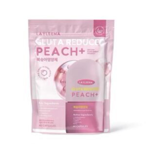 LAYLEENA Gluta Reduced Peach+ 60 capsules