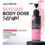 Jollywhite 10% Glycolic & AHA Body Dose Serum 100 ml – Image 6