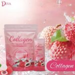Deva Collagen Plus Q10 goût litchi – complément beauté et vitalité 30 sachets – Image 2