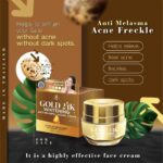 Precious Skin Gold 24K Whitening Anti-Melasma Cream - visage anti taches or 24K – Image 4