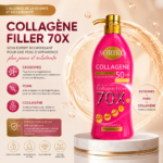 Soriko Collagen Pink 70X Exosome & PDRN Body Serum Lotion - Corps Raffermissante au Collagène, Exosomes & PDRN 500 ml – Image 3